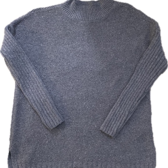 Croft & Barrow Gray Turtleneck Sweater - Picture 1 of 3